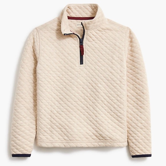 J. Crew Factory Other - J. Crew Factory Kids Cream Quilted Sweater